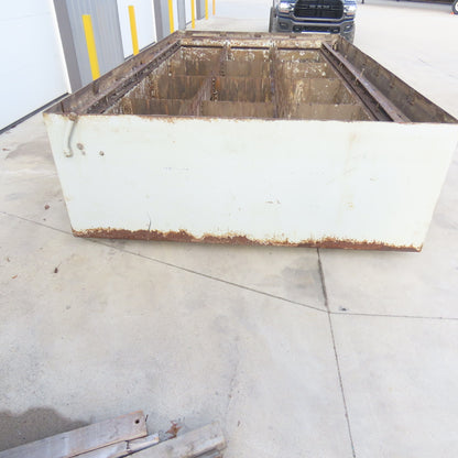 176x100x34" Steel Water Containment Storage Tank For Waterjet Plasma 2500 Gallon