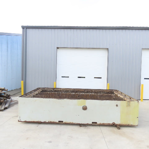 176x100x34" Steel Water Containment Storage Tank For Waterjet Plasma 2500 Gallon