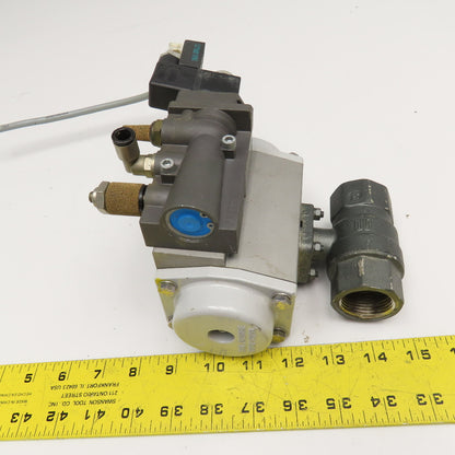 Festo QH-DR-1 B NVF3-MOH-5/2-K1/4-EX 1" NPT Pneumatic Valve Actuator 24VDC
