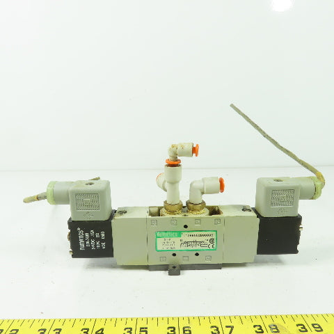 Numatics L12BB552B000061 145PSI Pneumatic Solenoid Valve 1/4" NPT 24VDC Coil