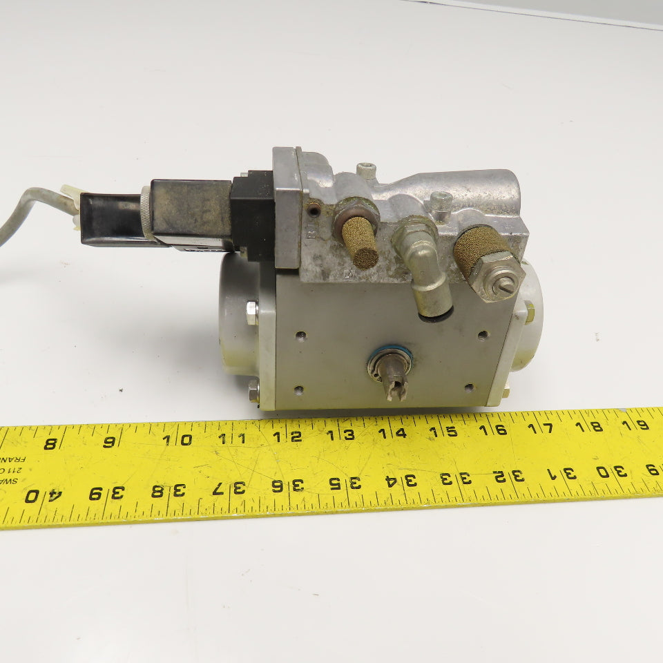 Festo QH-DR-1 B MFH-5-1/4 1" NPT Pneumatic Valve Actuator 24VDC