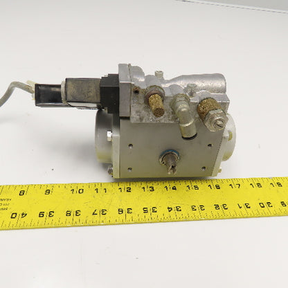 Festo QH-DR-1 B MFH-5-1/4 1" NPT Pneumatic Valve Actuator 24VDC