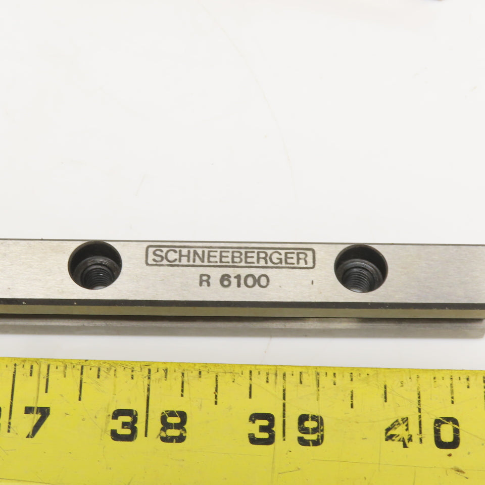 Schneerberger R6100 Linear Slide Rails 100mm OAL Lot of 4