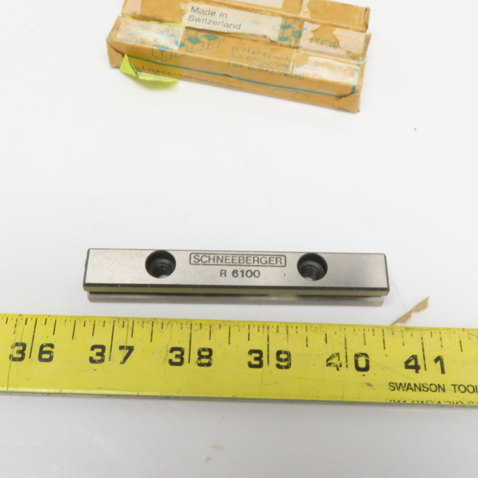 Schneerberger R6100 Linear Slide Rails 100mm OAL Lot of 4