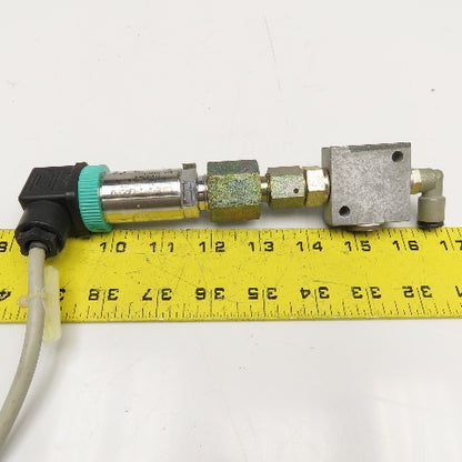 Gefran TK-E-3-E-N09U-M-V-XP507 Pressure Sensor Transducer 10-30V 1/4" NPT