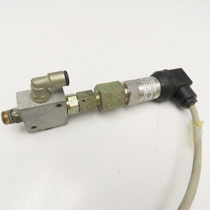 Fischer ME6136M87PH9M116 Pressure Transmitter 24VDC -1 - +9 Bar 1/4" NPT