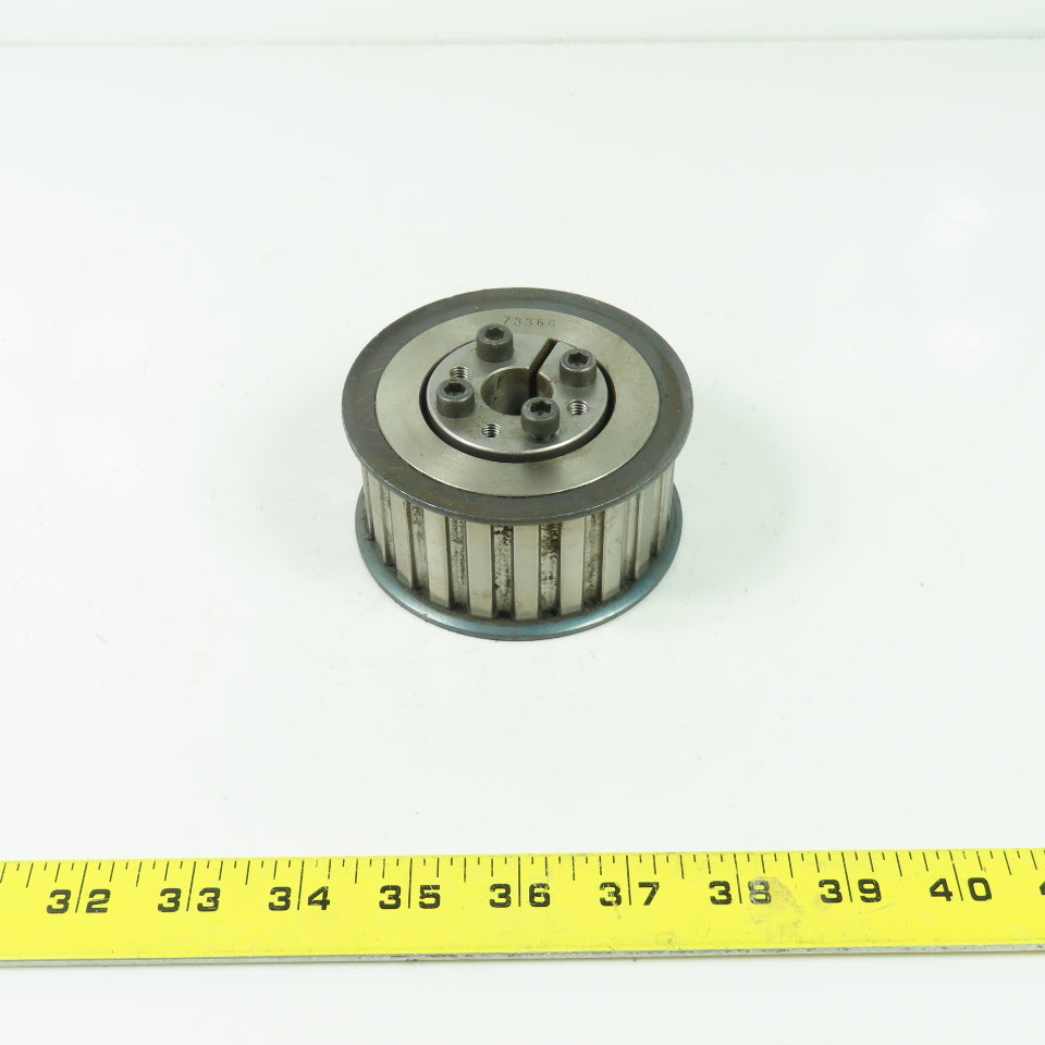 73368 Timing Belt Pulley 3.73" OD 1-1/2" Belt Width 0.74" Bore