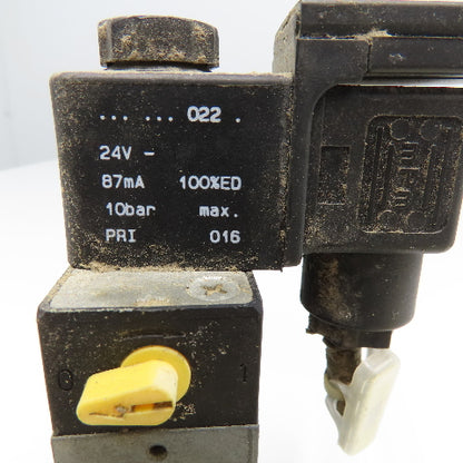 Rexroth 577 608 5/2 Position Single Solenoid Pneumatic Directional Valve 24 VDC