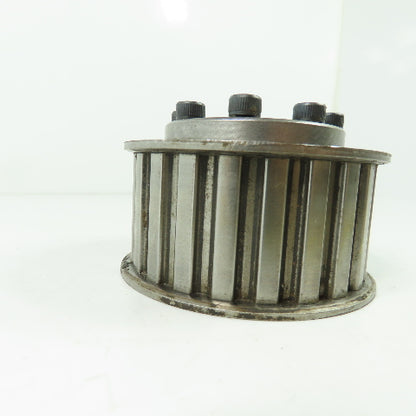 Timing Belt Pulley 3.73" OD 1-1/2" Belt Width 1.36" Bore