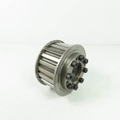 Timing Belt Pulley 3.73" OD 1-1/2" Belt Width 1.36" Bore