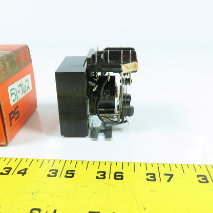 Trane 2701-2263-01-07 Syracuse SBR 213.3 051189 Relay 10A 120V Coil