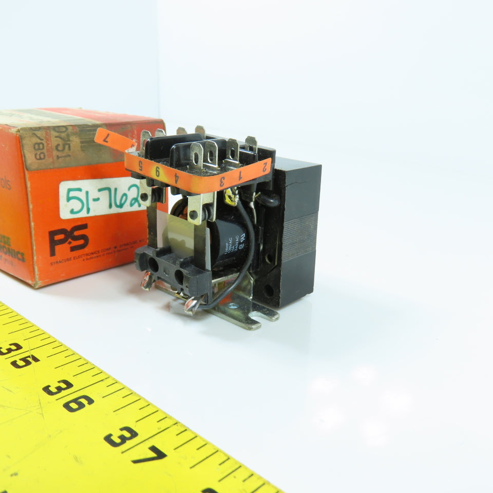 Trane 2701-2263-01-07 Syracuse SBR 213.3 051189 Relay 10A 120V Coil