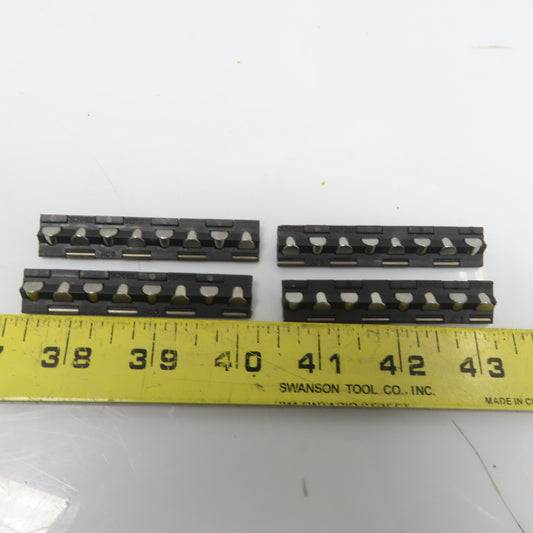 Schneerberger AC6 Linear Bearing Cross Roller Cage Assembly 71mm OAL Lot of 4