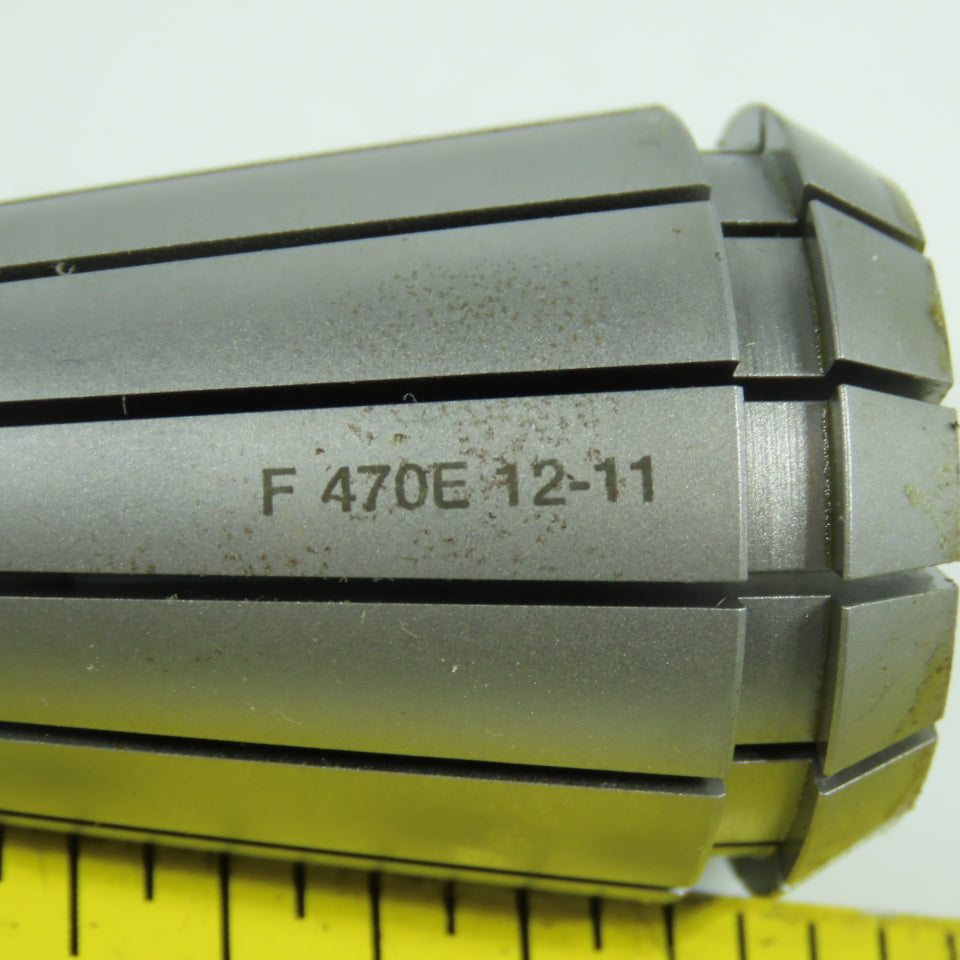 Kemmler F 470E 12-11 12mm ER40 Collet 40mm OAL