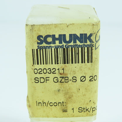 Schunk 0203211 SDF GZB-S 0 20 / 0 17 / 53 Intermediate Sleeve 20-17mm