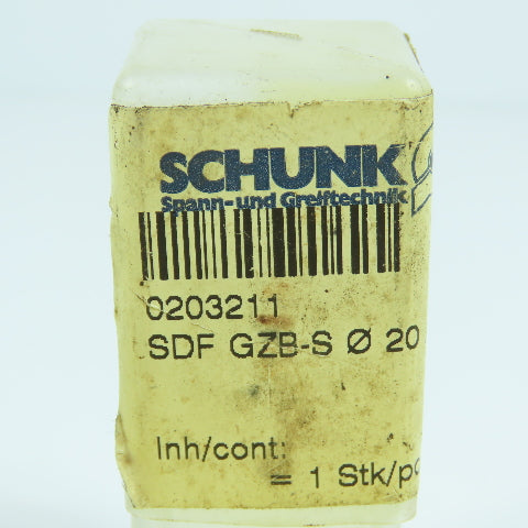 Schunk 0203211 SDF GZB-S 0 20 / 0 17 / 53 Intermediate Sleeve 20-17mm