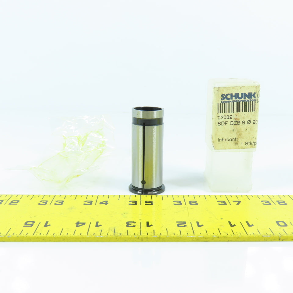 Schunk 0203211 SDF GZB-S 0 20 / 0 17 / 53 Intermediate Sleeve 20-17mm