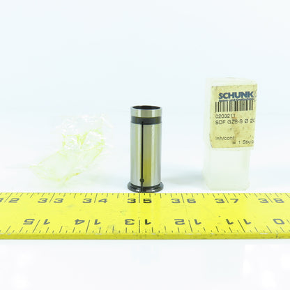 Schunk 0203211 SDF GZB-S 0 20 / 0 17 / 53 Intermediate Sleeve 20-17mm