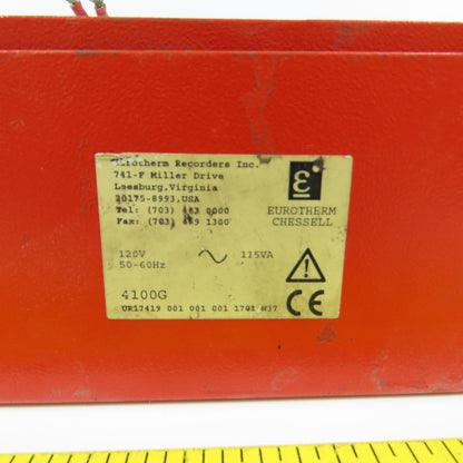 Eurotherm Chessell 4100G Power Supply 120V 115VA