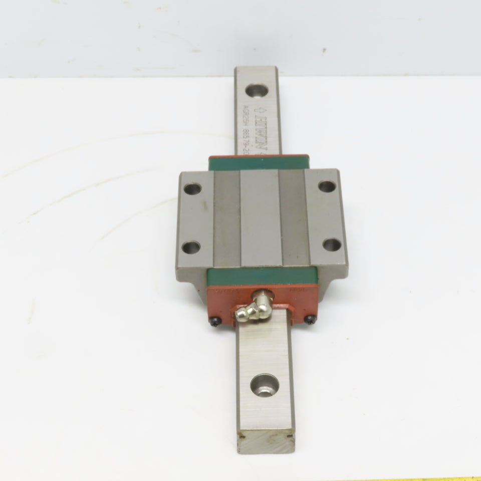 HIWIN ARG25H 8-11/16" OAL Linear Guide Rail W/AGW25CB Bearing Block