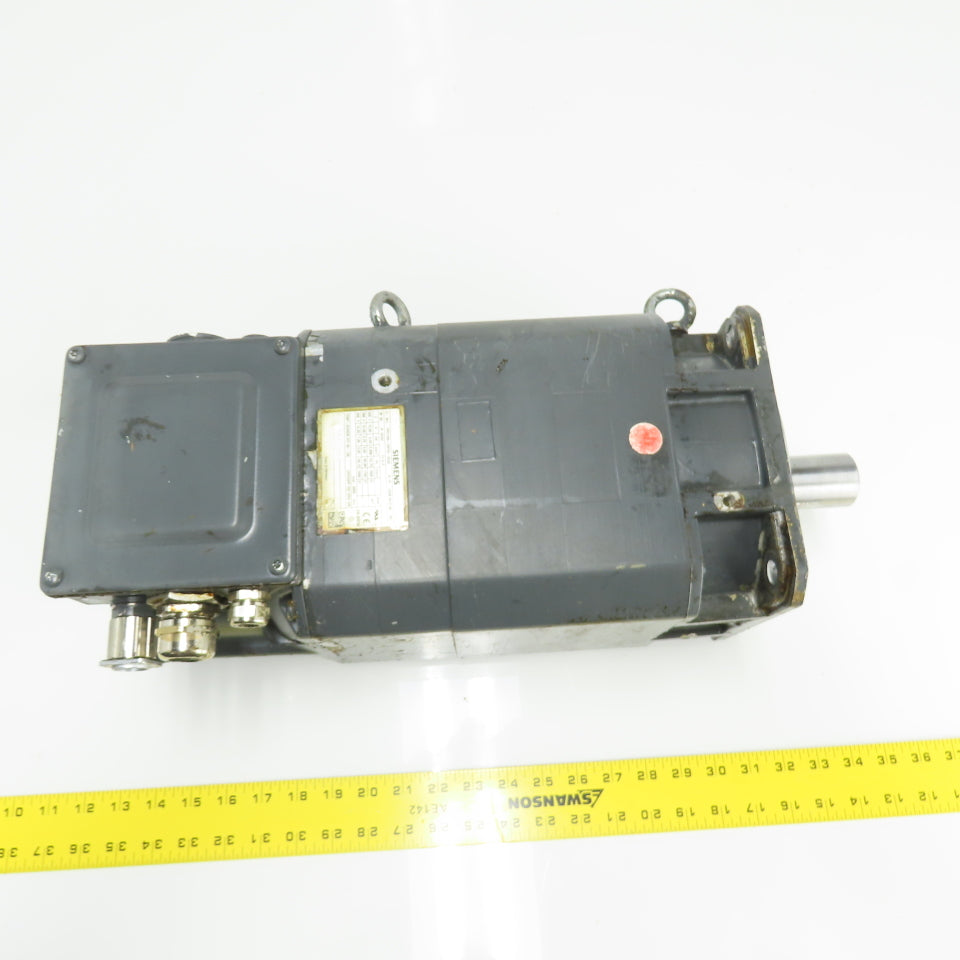 Siemens 1PH7103-2NF32-0CA3 3-Ph Servo Motor 5.5-7.0Kw 2000RPM 13A W/ Encoder