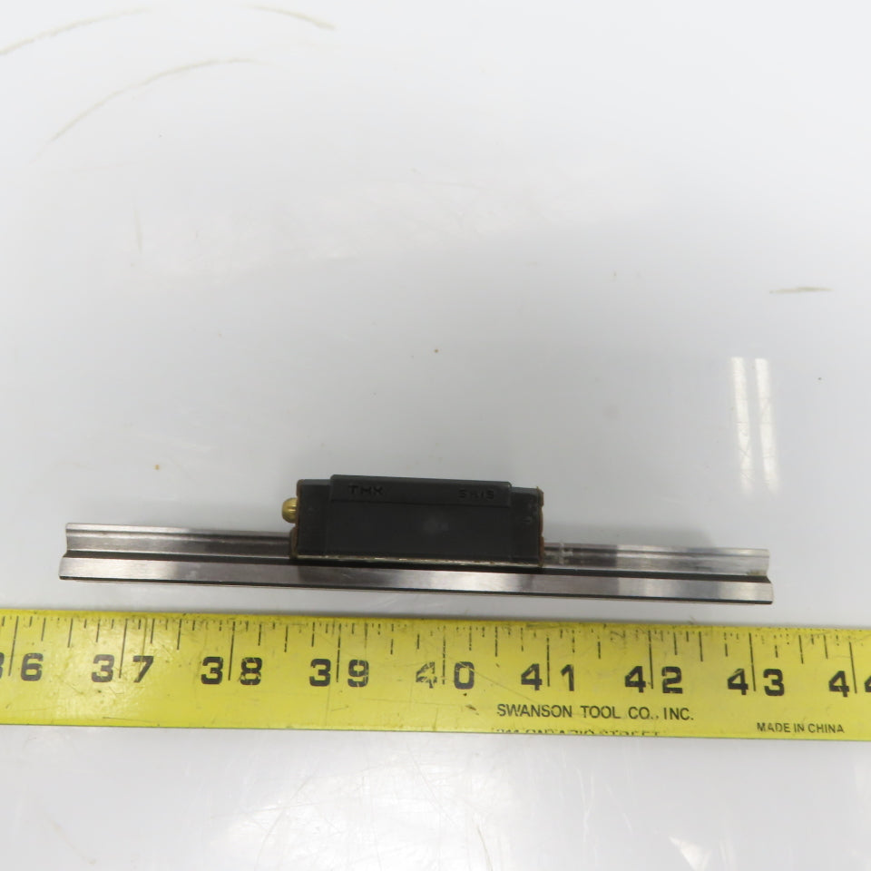 THK Y7J17/Y7L26 6-1/4" OAL Linear Guide Rail W/THKSR15 Bearing Block