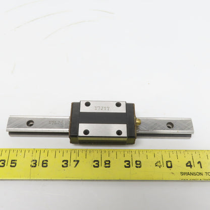 THK Y7J17/Y7L26 6-1/4" OAL Linear Guide Rail W/THKSR15 Bearing Block