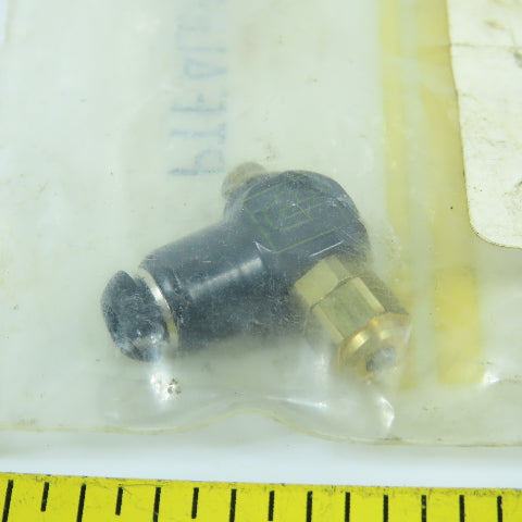 Parker PTFAL8PB4M5 Right Angle Air Flow Control Valve Regulator