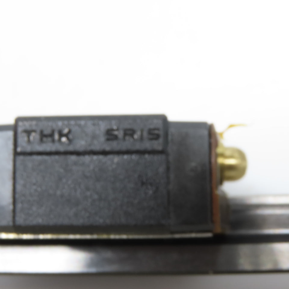 THK Y0B29 11-1/16" OAL Linear Guide Rail W/(2) THKSR15 Bearing Block