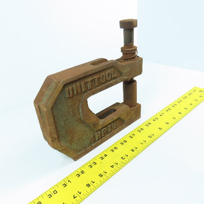 UnitTool 4HP-1-1/2 x 4-1/2 Throat C-Frame Punch Die Tooling Press Brake RUSTED
