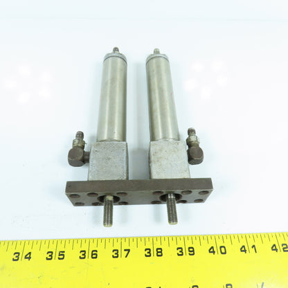 Bimba BF-093-D Double Acting Twin Air Cylinder Assembly 1-1/16" Bore 3" Stroke