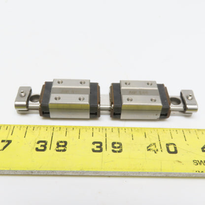95mm OAL Linear Guide Rail W/(2) A6K II 44 Bearing Block