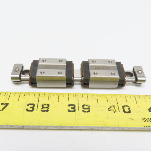 95mm OAL Linear Guide Rail W/(2) A6K II 44 Bearing Block