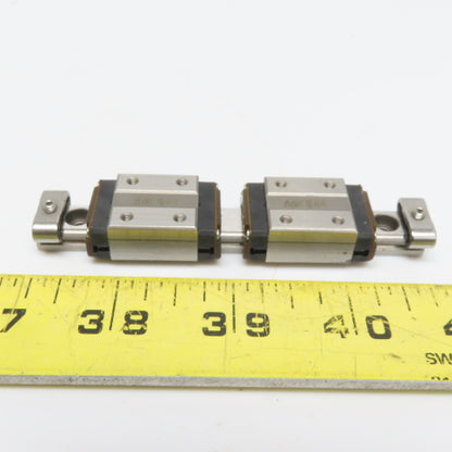 95mm OAL Linear Guide Rail W/(2) A6K II 44 Bearing Block