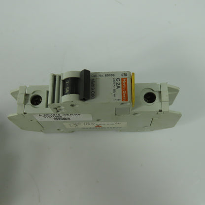 Merlin Gerin 60103 C2A Multi9-C60 Circuit Breaker 240V 10KVA Lot Of 5