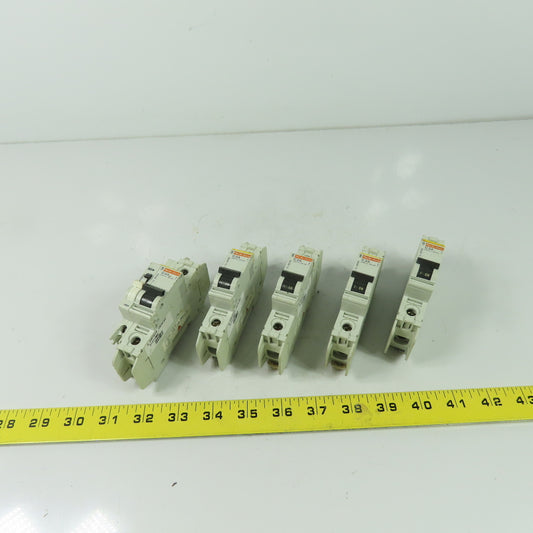 Merlin Gerin 60103 C2A Multi9-C60 Circuit Breaker 240V 10KVA Lot Of 5