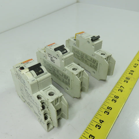 Merlin Gerin 60107 C6A Multi9-C60 Circuit Breaker 240V 10KVA Lot Of 3