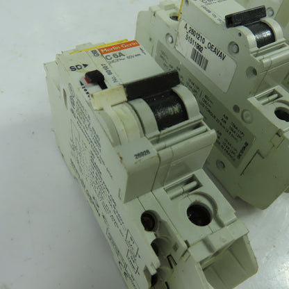 Merlin Gerin 60107 C6A Multi9-C60 Circuit Breaker 240V 10KVA Lot Of 3