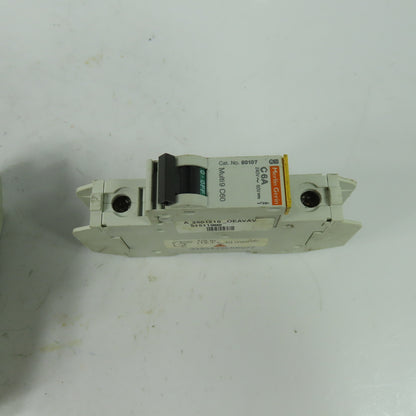 Merlin Gerin 60107 C6A Multi9-C60 Circuit Breaker 240V 10KVA Lot Of 3