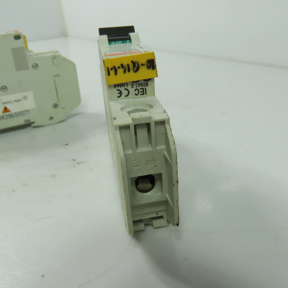 Merlin Gerin 60107 C6A Multi9-C60 Circuit Breaker 240V 10KVA Lot Of 3