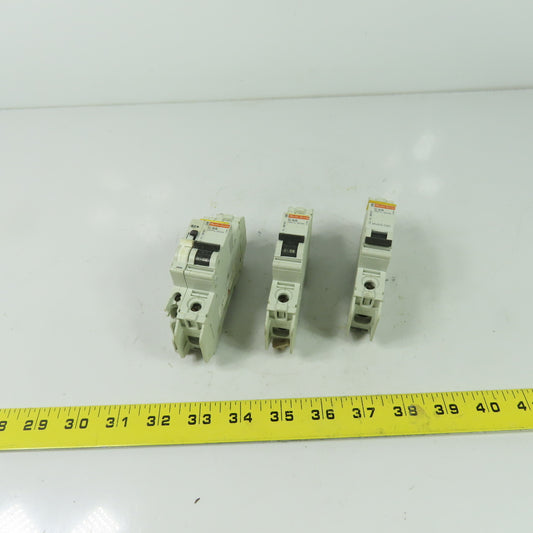 Merlin Gerin 60107 C6A Multi9-C60 Circuit Breaker 240V 10KVA Lot Of 3