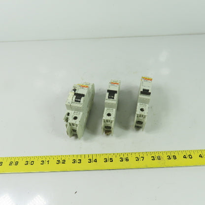 Merlin Gerin 60107 C6A Multi9-C60 Circuit Breaker 240V 10KVA Lot Of 3