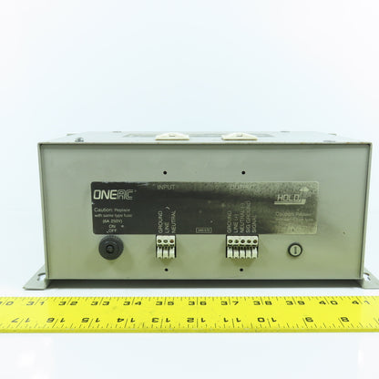 OneAC HU200-3 HU200 340VDC 1.5A Ride-Through Power Source 120VAC 6A Input