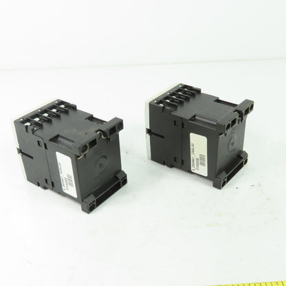 Siemens 3RH1131-1BB40 600V 10A Contactor 24VDC Coil Lot Of 2