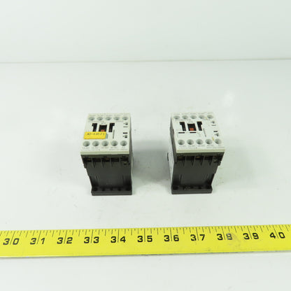 Siemens 3RH1131-1BB40 600V 10A Contactor 24VDC Coil Lot Of 2