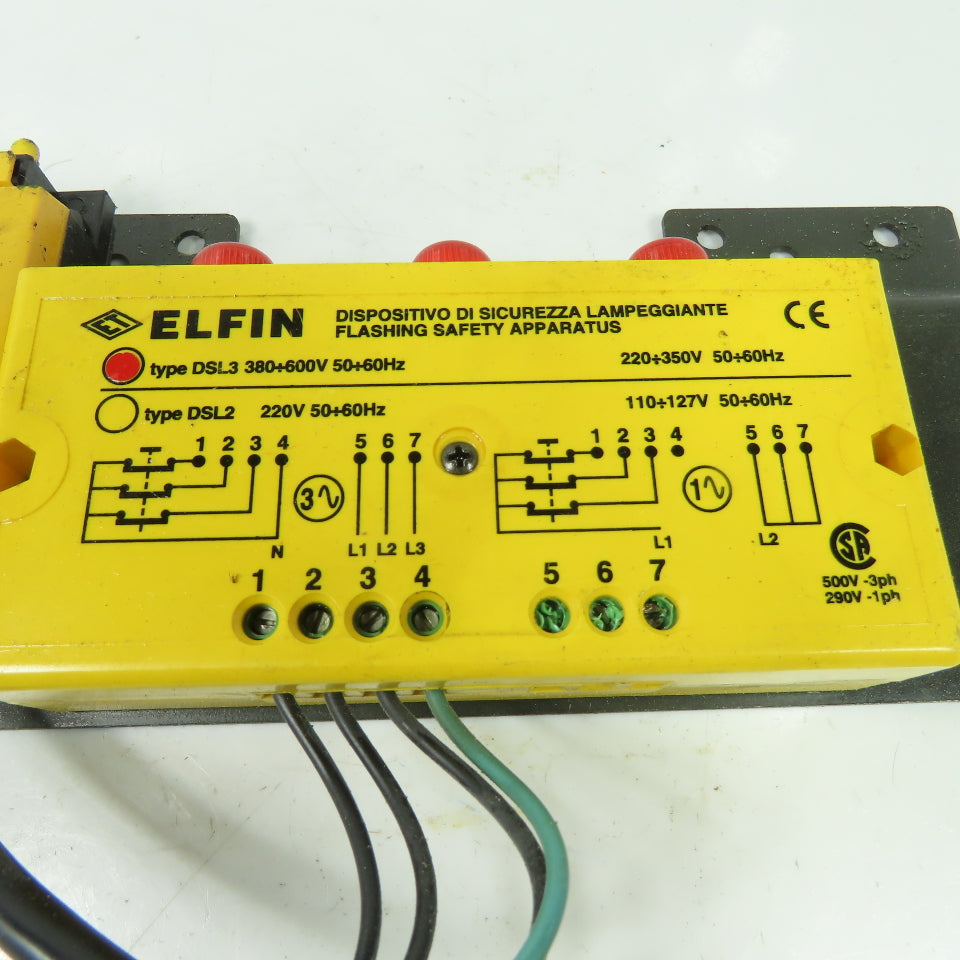 Elfin 050ASL500FI12 Flashing Safety Apparatus 380/600V 1NO+2NC