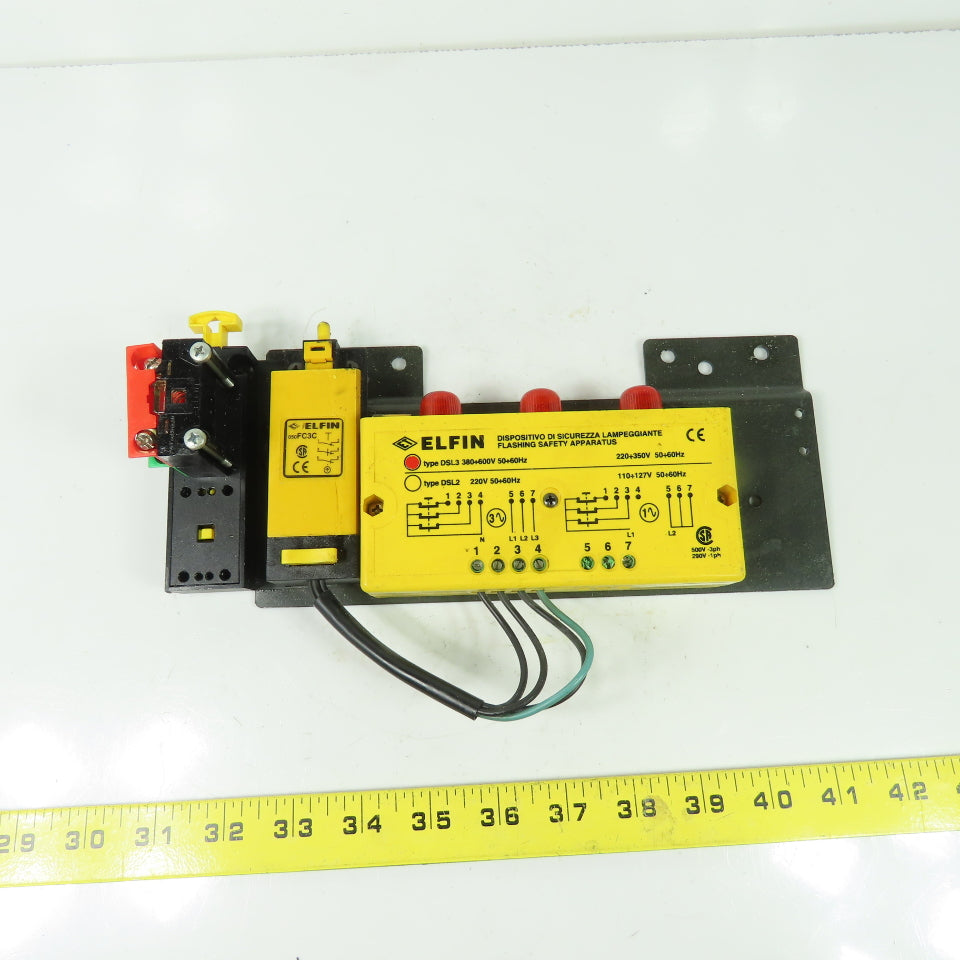 Elfin 050ASL500FI12 Flashing Safety Apparatus 380/600V 1NO+2NC