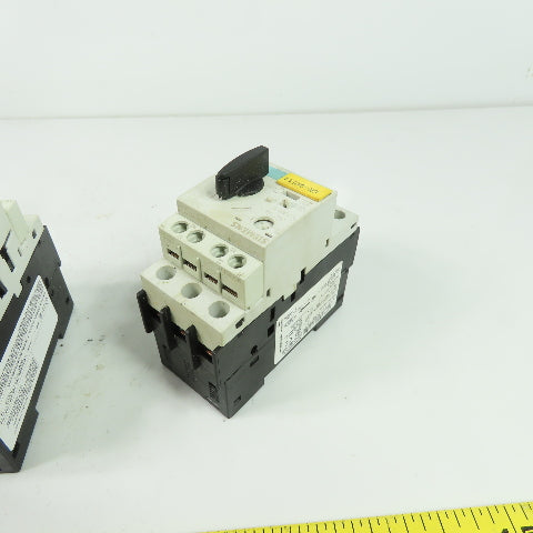 Siemens 3RV1021-1EA10 600V 2.8-4A Manual Motor Controller Lot Of 4