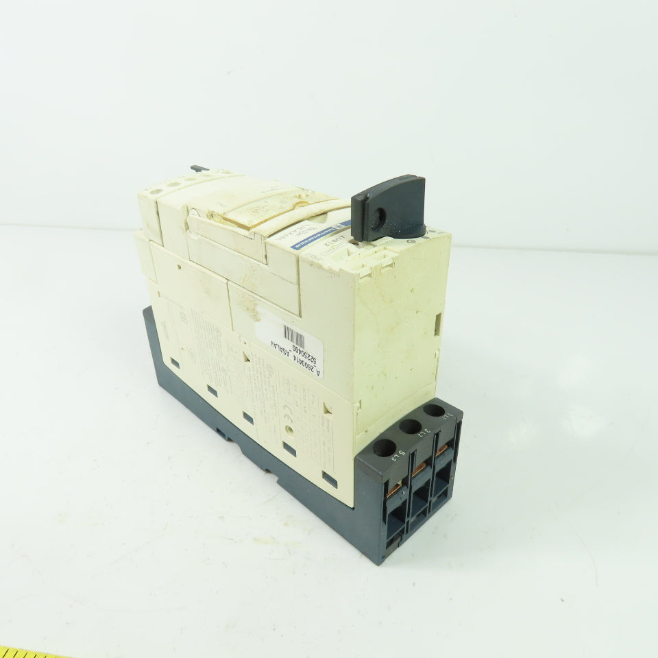 Telemecanique LUCAX6BL LUB12 Schneider Combination Motor Starter 600V 3Ph 12A