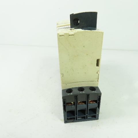 Telemecanique LUCAX6BL LUB12 Schneider Combination Motor Starter 600V 3Ph 12A